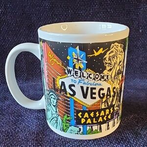 Las Vegas Caesars Palace Souvenir Mug - Colorful Graphic